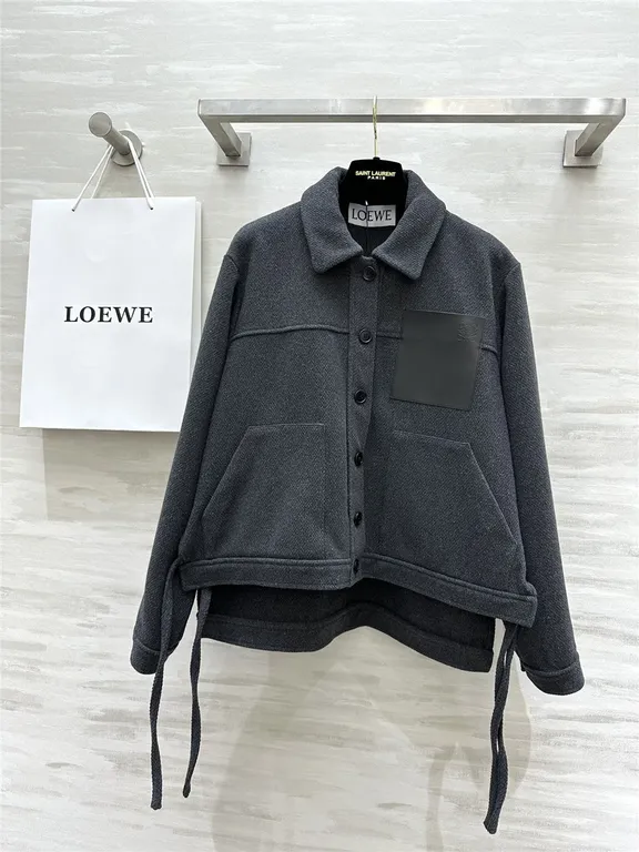 Loewe wool lapel coat